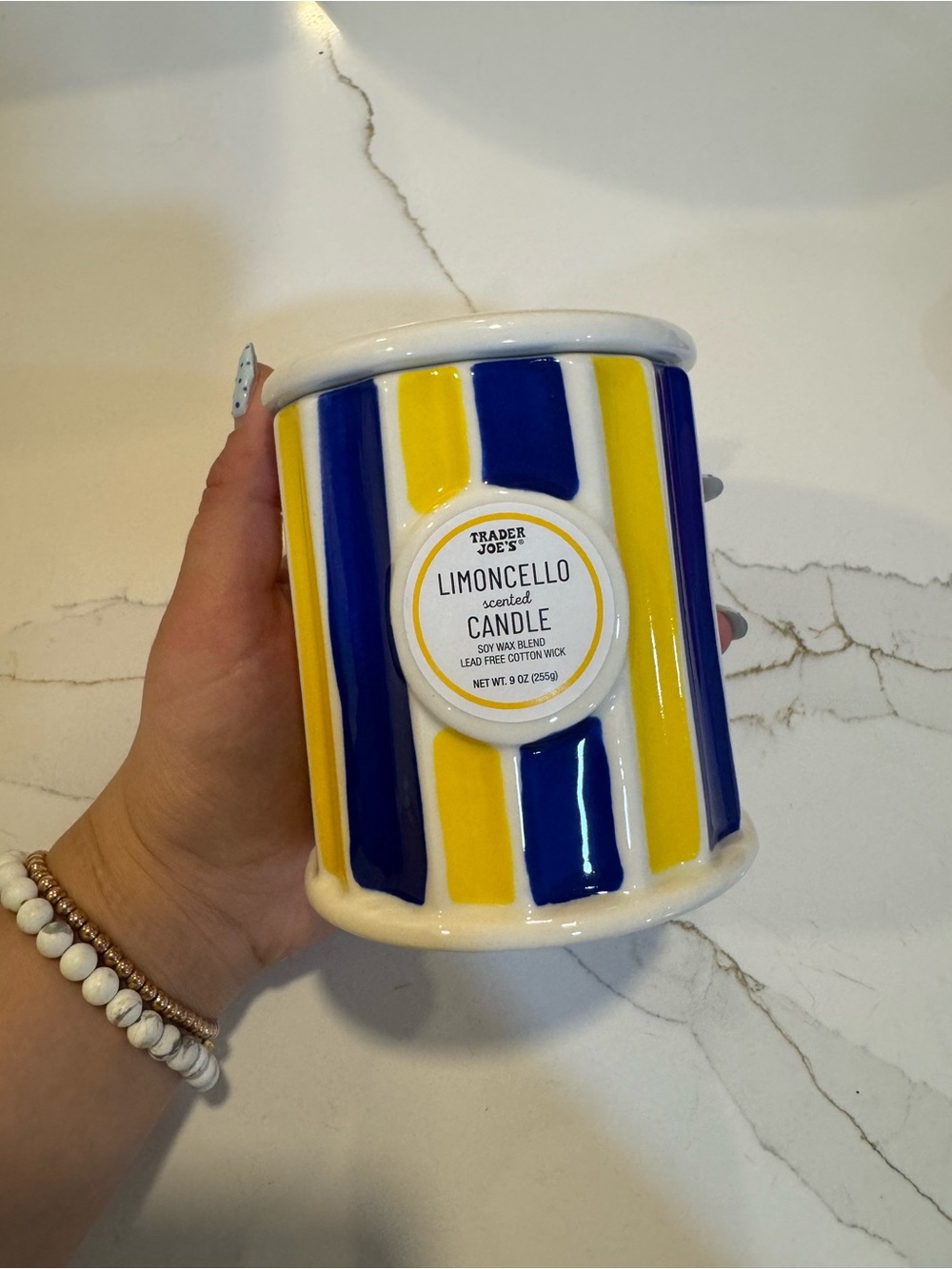 Trader Joe's Limoncello Scented Candle NWT